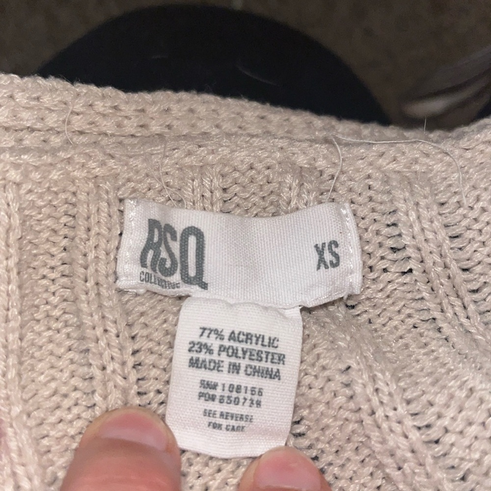 Knit long sleeve